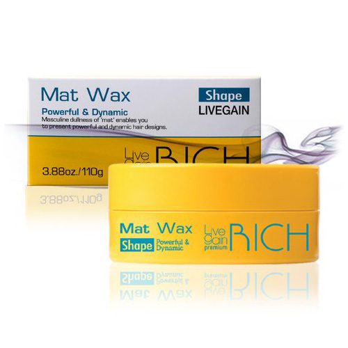 WAX CỨNG TẠO KIỂU LIVEGAIN PREMIUM RICH MAT WAX SHAPE 110G