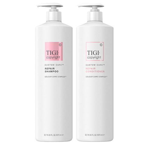 DẦU GỘI XÃ TIGI CUSTOM CARE REPAIR PHỤC HỒI TÓC HƯ TỔN 970ML