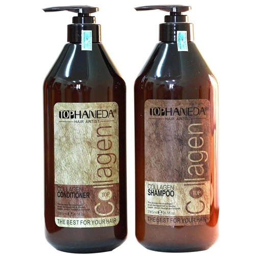 DẦU GỘI XÃ HANEDA COLLAGEN PHỤC HỒI TÓC YẾU VÀ HƯ TỔN NẶNG 780ML