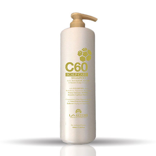 DẦU GỘI LABIOS SCALP CARE C60 TRỊ GÀU, NGỨA & DA DẦU NHẠY CẢM 1000ML
