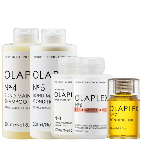 COMBO OLAPLEX GIÚP HÀN GẮN CẤU TRÚC TÓC TẠI NHÀ