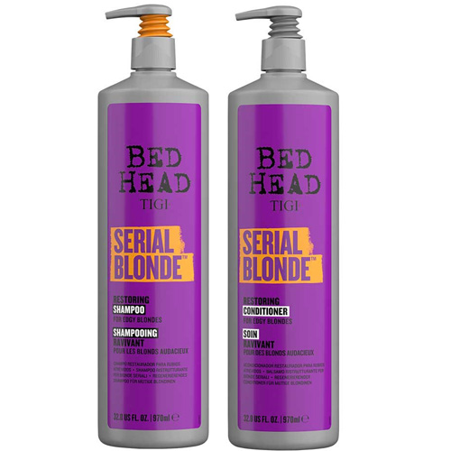 DẦU GỘI XÃ TIGI BED HEAD SERIAL BLONDE DƯỠNG MÀU TÓC NHUỘM 970ML