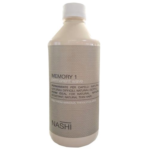 THUỐC UỐN NASHI MEMORY 1 ORGANIC CHO TÓC THƯỜNG KHÓ VÀO THUỐC 500ML