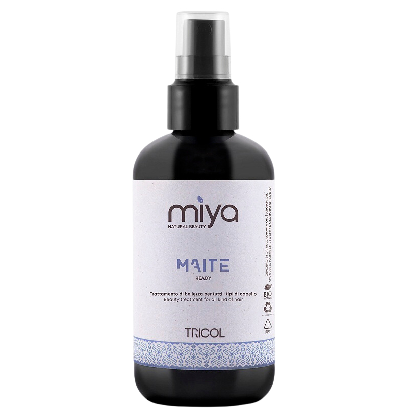Xịt dưỡng xả khô phục hồi tóc Miya ready argan và macadamia 200ml