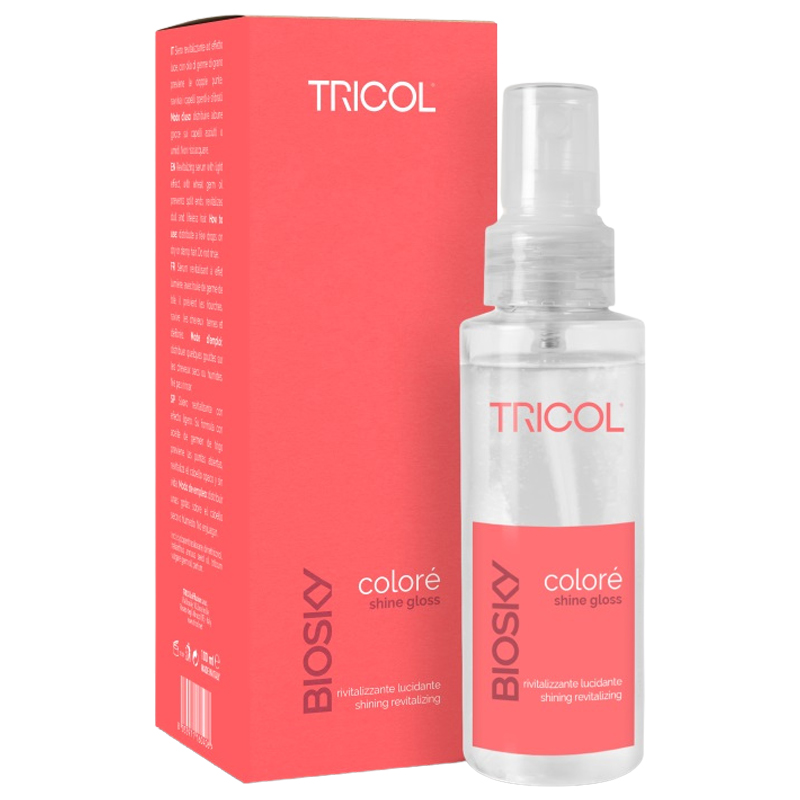 Tinh dầu Tricol colore shine gloss dưỡng màu tóc nhuộm 100ml