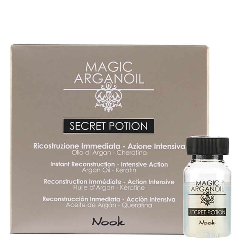 Huyết thanh phục hồi tái tạo tóc hư tổn Nook secret potion reconstruction 9x10ml
