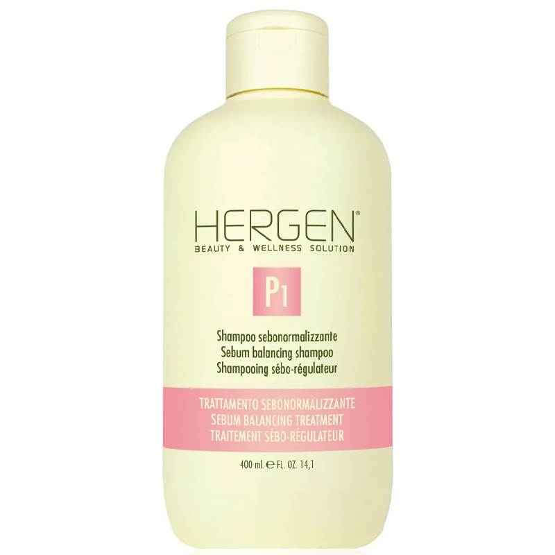 DẦU GỘI BES HERGEN P1 ĐIỀU TRỊ DẦU CHO TÓC SEBUM BALACING SHAMPOO 400ML