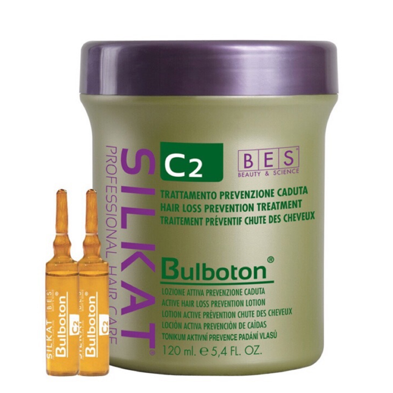 HUYẾT THANH BES SILKAT C2 BULBOTON LOZION CHỐNG RỤNG & KÍCH THÍCH MỌC TÓC 12X10ML