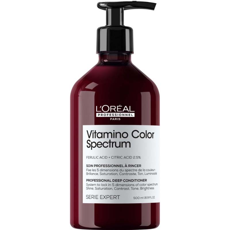 Dầu xả L'oreal Vitamino Color Spectrum khoá màu tóc nhuộm 500ml