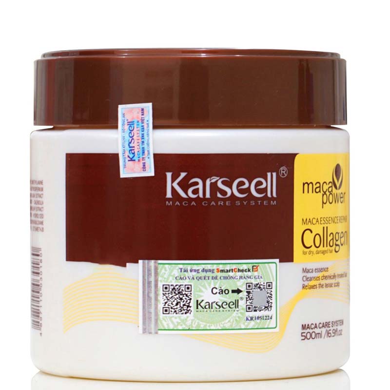 HẤP DẦU PHỤC HỒI TÓC HƯ TỔN COLLAGEN KARSEELL 500ML