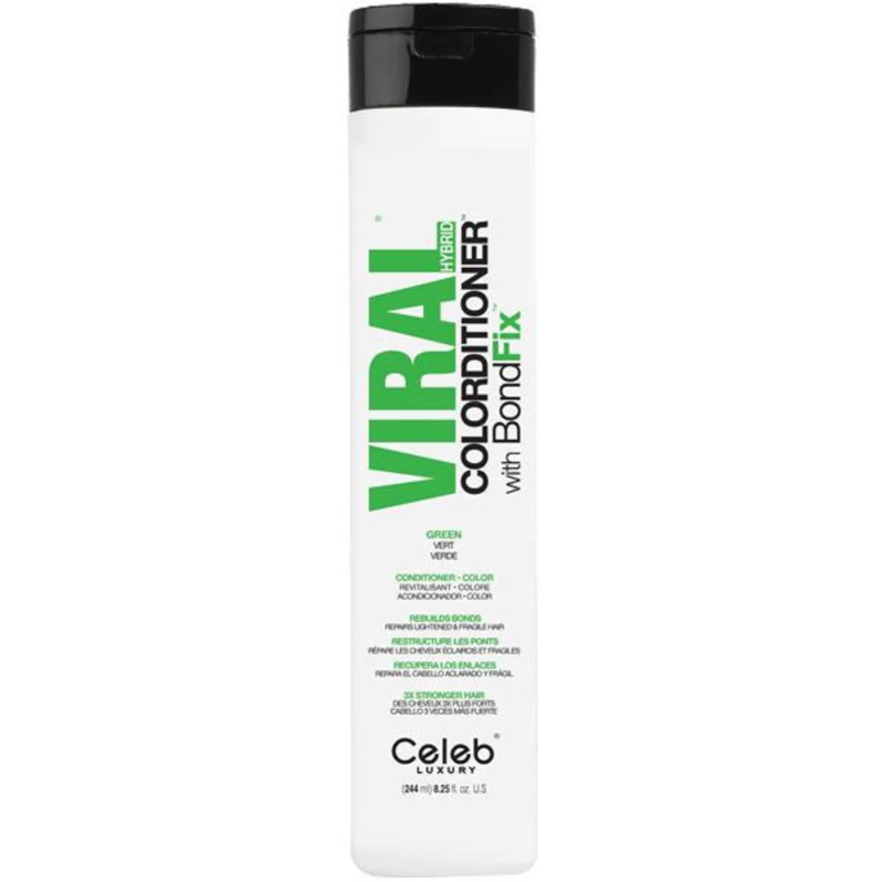 DẦU XẢ CELEB DÀNH CHO TÓC MÀU XANH COLORWASH GREEN 244ML
