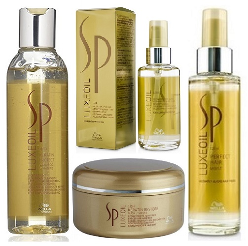 BỘ SẢN PHẨM CHĂM SÓC TÓC SP LUXE OIL KERATIN (BỘ NHỎ)